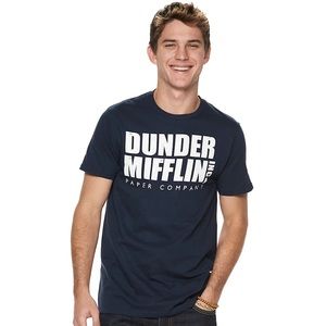 Dunder Mifflin Inc. Paper Company T-Shirt - Navy